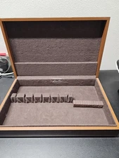 ANTI TARNISH PROOF WOOD SILVER FLATWARE HOLDER STORAGE BOX CHEST CASE 
