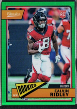 2018 Panini Honors Classics Update Rookies Green Prizm /75 #308 Calvin Ridley RC