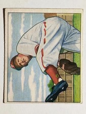 1950 Bowman #177 Hank Borowy LOW GRADE
