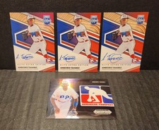 2020 Panini Elite EE DPL Ambioris Tavarez Set of 3 Auto with Case Hit