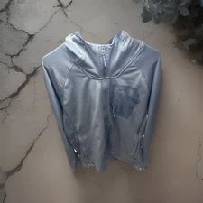 The North Face Jacket Men’s L Borod Grid Fleece Hoodie Full Zip NF0A2VDZ Tech