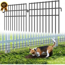 37ft Garden Fence 26 Pack No Dig Animal Barrier Metal