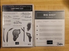 STAMPIN UP NEW LASTING LILY PHOTOPOLYMER STAMP SET OF 16 STAMPS COORDINATING L