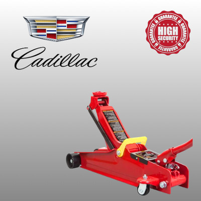 For All Cadillac Hydraulic Jack 2 Ton Safety Tool Manual Pump Low Profile