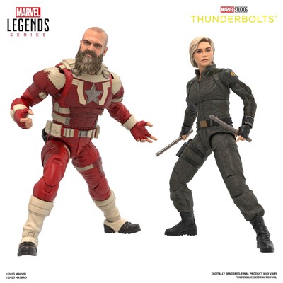Marvel Legends Thunderbolts Actionfiguren 2er-Pack Yelena Belova & Red Guardian