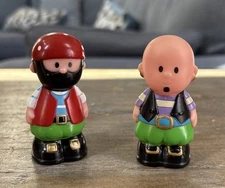 Step 2 Figurine Main Street Village Boy (2) Pirate Replacements 3" Tall Figure