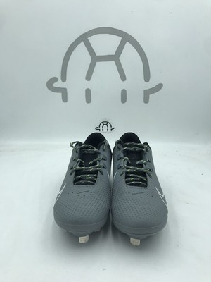 Nike Women's Hyperdiamond 4 Pro Metal Cleats Grey Size 11