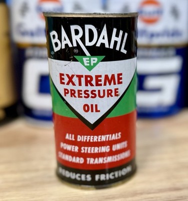 Rare Vintage NOS Bardahl Extreme Pressure Oil 12oz. FULL