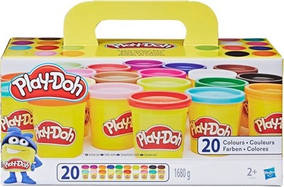 Play-Doh A7924EUC Super Colour Set (Pack of 20), Modelling Compound for Imaginat