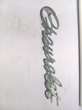 Chevrolet Original Vintage Metal Emblem Script For Chevrolet Truck Great Cond.