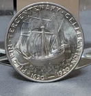 1920 Pilgrim Tercentenary Silver Half Dollar – Choice BU/AU Early Commemorative