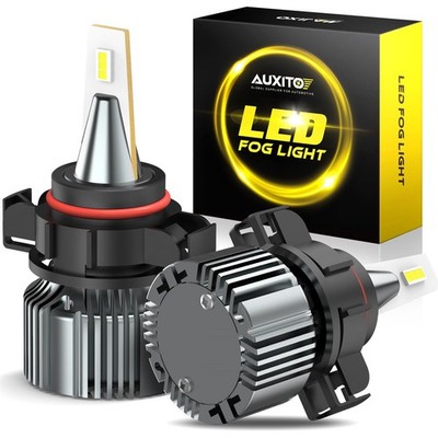 2x AUXITO LED PSX24W 2504 6500K White Fog Light Bulbs Replacement Bulbs No Error