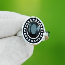 Black Onyx Gemstone 925 sterling silver handmade Gift Ring US size 5 to 13