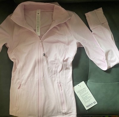 Lululemon Define Jacket Nulu-Pink Organza-NWT | eBay