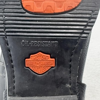 Harley-Davidson Dillon Harness Boots Mens Size 9 Black Leather Biker 91202 Moto Harley-Davidson Dillon Harness Boots Mens Size 8 Black  main image 4