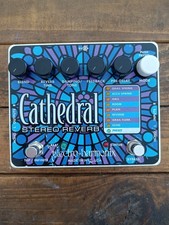 Electro-Harmonix EHX Cathedral Stereo Reverb Delay Guitar Pedal