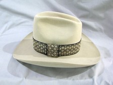 Vintage STETSON 5X WESTERN HAT - SZ 7 - GENTLY WORN