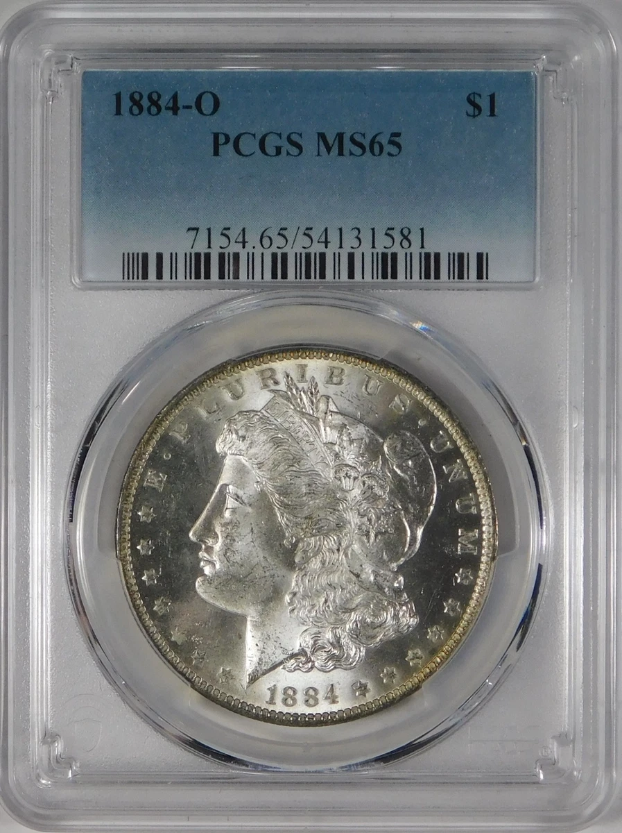 1884 Year Grade MS 65 Morgan Dollars (1878-1921) for sale | eBay