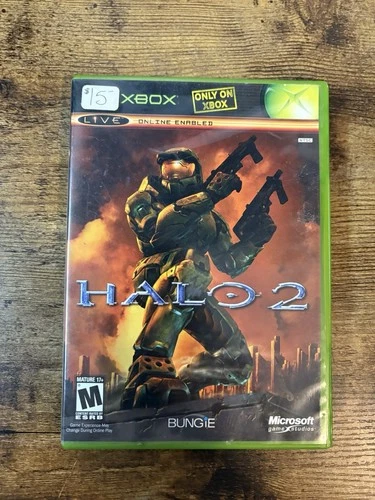 Halo 2 (Microsoft Xbox, 2004) COMPLETE CIB