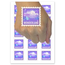 Wonderland Alice Fantasy Forest Destination Temporary Tattoo Fake Body Art