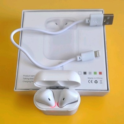 TWS i12 kabellose Bluetooth Kopfhörer mit Ladecase in weiß BT 5.0