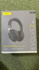 Jabra EVOLVE2 85 Computer Headset Wireless Headset Bluetooth Blue Used