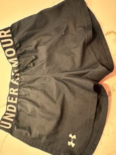 UNDER ARMOUR GIRL'S PLAYUP SHORTS SIZE YLG NEW 1363372 001 YLG