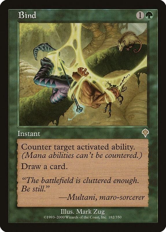 Bind -  Invasion x (1) EX.NM (RG) 4RCards