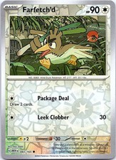 Farfetch'd 151 083/165 Common Pokemon Reverse Holo Near Mint Pokemon Card