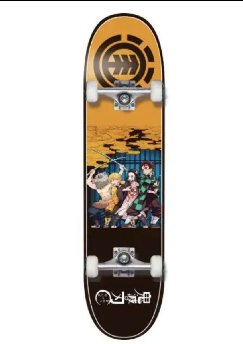 ELEMENT x Demon Slayer Kimetsu no Yaiba Skateboard Complete Deck
