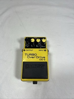 BOSS OD-2 Turbo OverDrive Guitar Effects Pedal   Made in Japan   TESTED