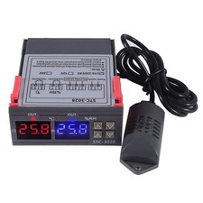 STC-3028 AC 110-220V 10A Digital Temperature Controller Dual Display Thermost...