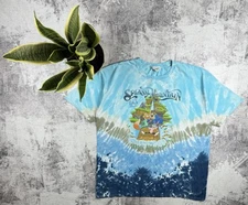 RARE Disney Splash Mountain Magic Kingdom Tie Dye Mickey Cartoon Y2K T Shirt Tee