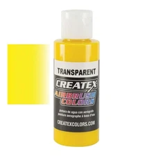 Createx Airbrush Color 4 oz. Transparent Brite Yellow
