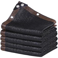 Black Shade Cloth 30x30 FT 40 Sun Shade Mesh Tarp for Greenhouse, Garden,Patio