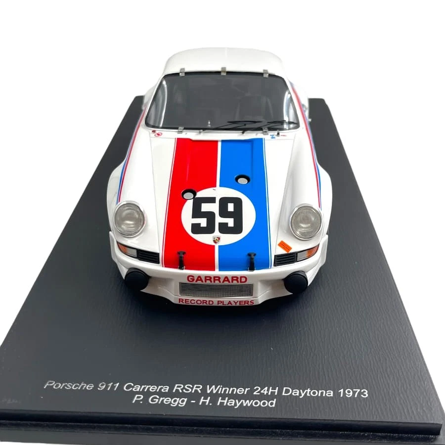 Modellino Auto Spark 1/18 Porsche 911 Carrera RSR Winner 24H Daytona 1973 #59... - Immagine 2 di 4