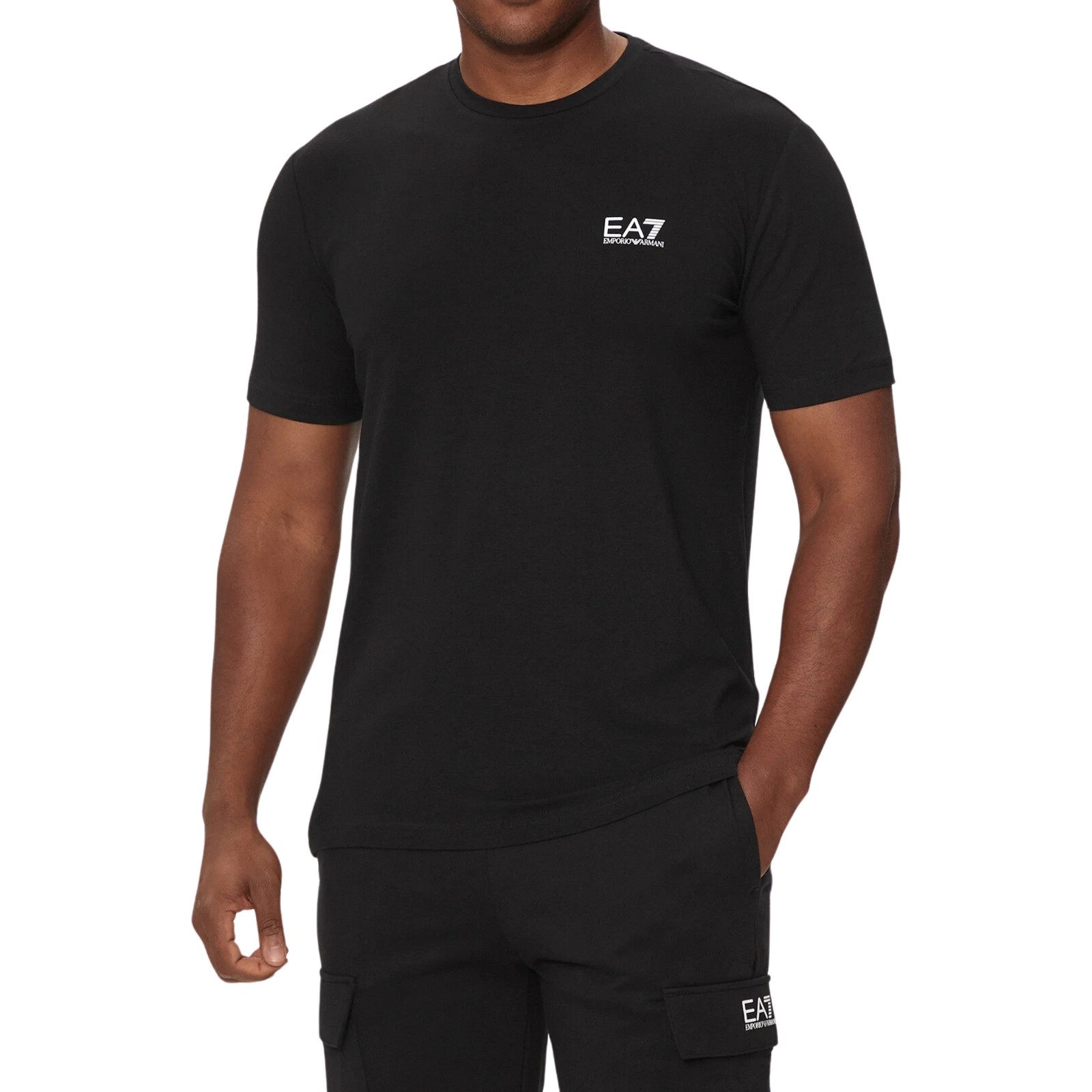 Футболка EA7 от Herren Core Identity Schwarz 11190₽