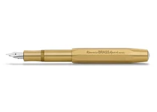 Kaweco Brass Sport Fountain Pen - Fine NIB 10000917 NEW
