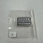 20 Gram Geiger Edelmetalle .999 Fine Silver Rectangular Bar-Sealed/Discontinued