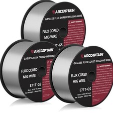 Flux Core Welding Wire .035, Flux Core Welding Wire 2lbs 3 Pack E71T- Gasless...