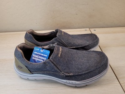 Skechers Mens Expected Avillo 64109 Light Brown Casual Shoes Sneakers Size 8.5