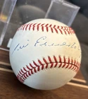 Luis Ernesto Aparicio Autographed Official American League Signed Baseball