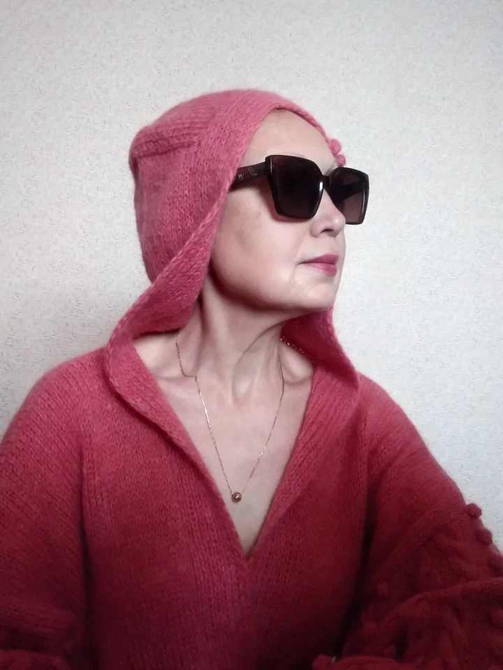 Chaqueta de piel de zorro real para mujer SAGA FOX chaqueta de piel Abrigo Chaqueta de invierno Talla: L/XL Foto 4 de 4