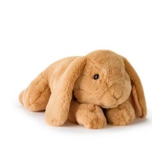 FAO Schwarz 18.5" Lying Bunny Plush - Brown