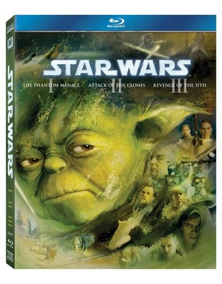 Star Wars Prequel Trilogie Blu-Ray Episodes I II III Sci-Fi