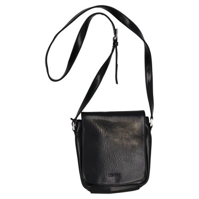 ESPRIT, Umhängetasche, Damen, Schwarz, Einfarbig, 16, 5, 17 cm #IHH