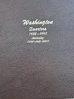 Washington Quarters 1932-1998 Complete 186 Set PDSS in Dansco w/ Proofs & Silver