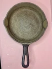 Rare Wagner #3 Green Teflon 6 1/2" Mercedes Cast Iron Skillet