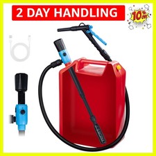 Electric Fuel Transfer Pump, 51'' Extra Long Hose, 2.8 Gallon per Min, Fast a...