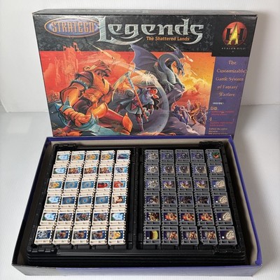 Stratego Legends The Shattered Lands Board Game Avalon Hill (Incomplete)